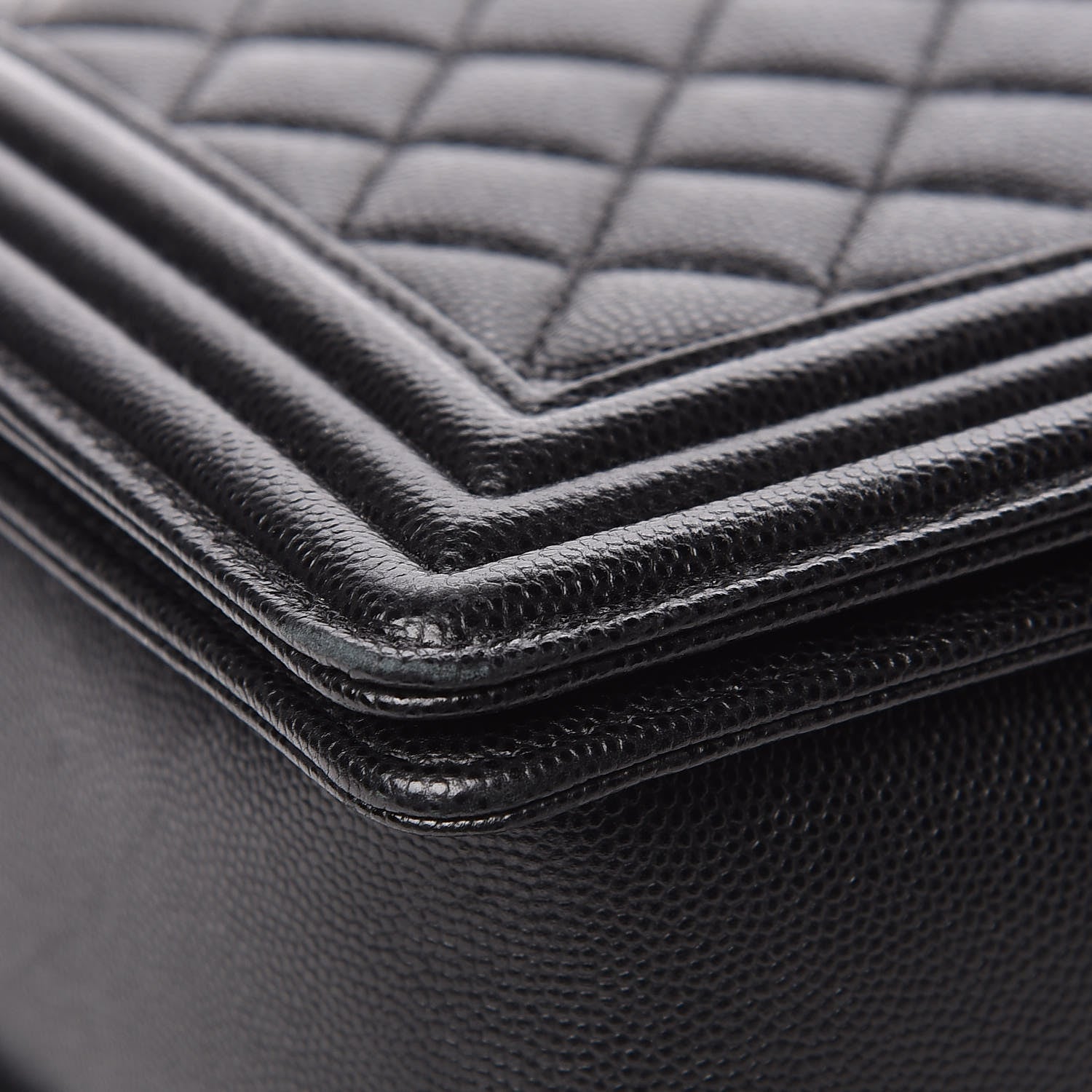 Chanel Caviar Quilted New Medium Boy Flap Black 11 of 12