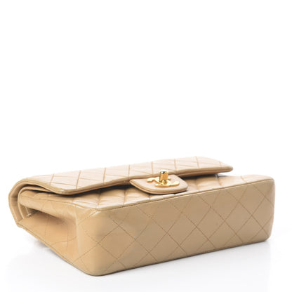Chanel Lambskin Quilted Small Double Flap Beige 3 of 8