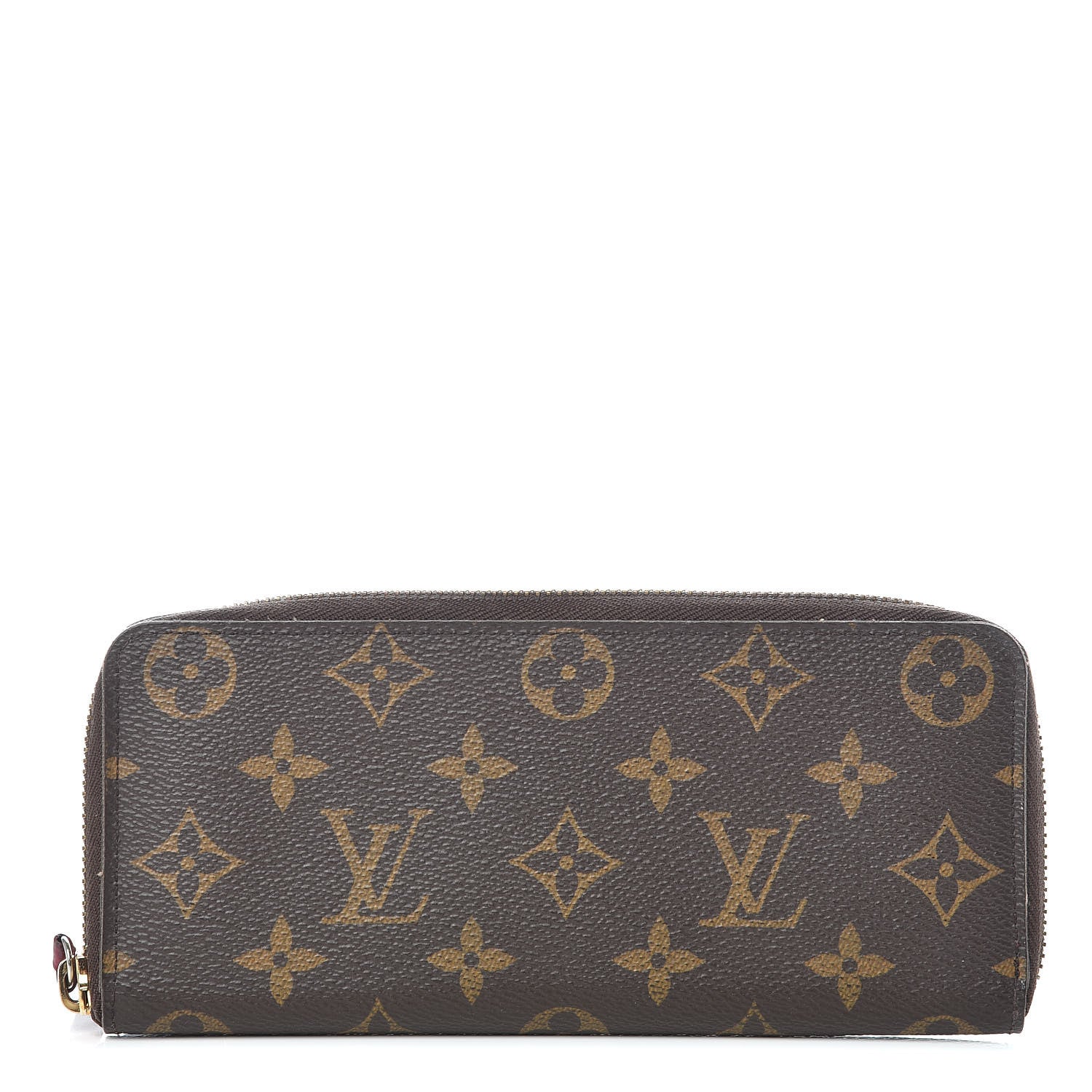 Louis Vuitton Monogram Clemence Wallet Fuchsia 1 of 10