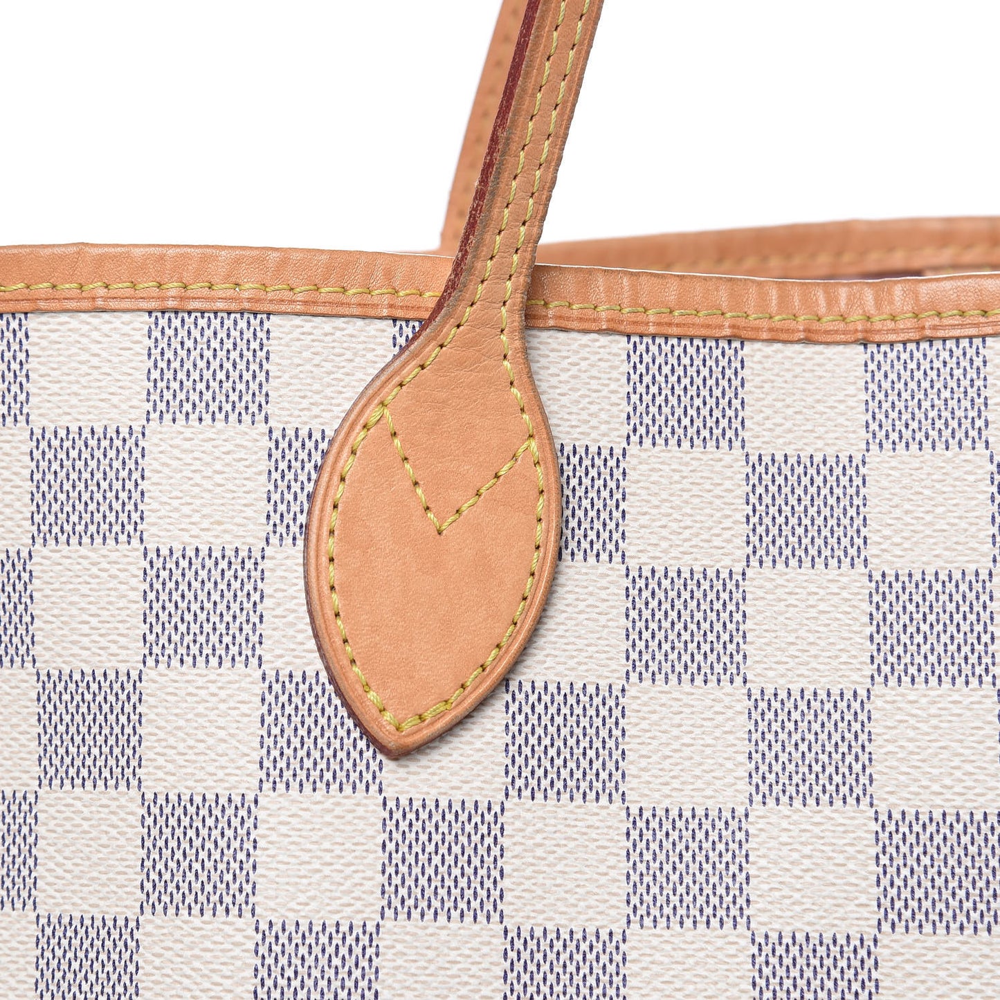 Damier Azur Neo Neverfull MM Rose Ballerine