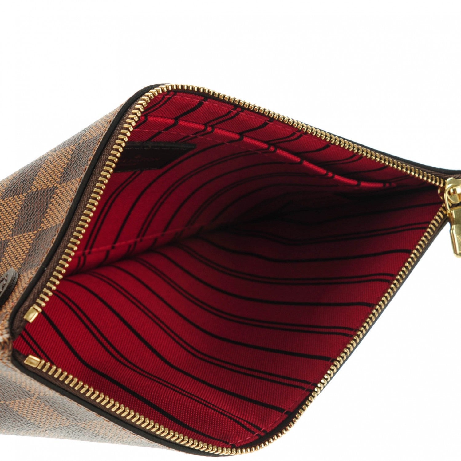 Louis Vuitton Damier Ebene Neverfull MM GM Pochette 5 of 8