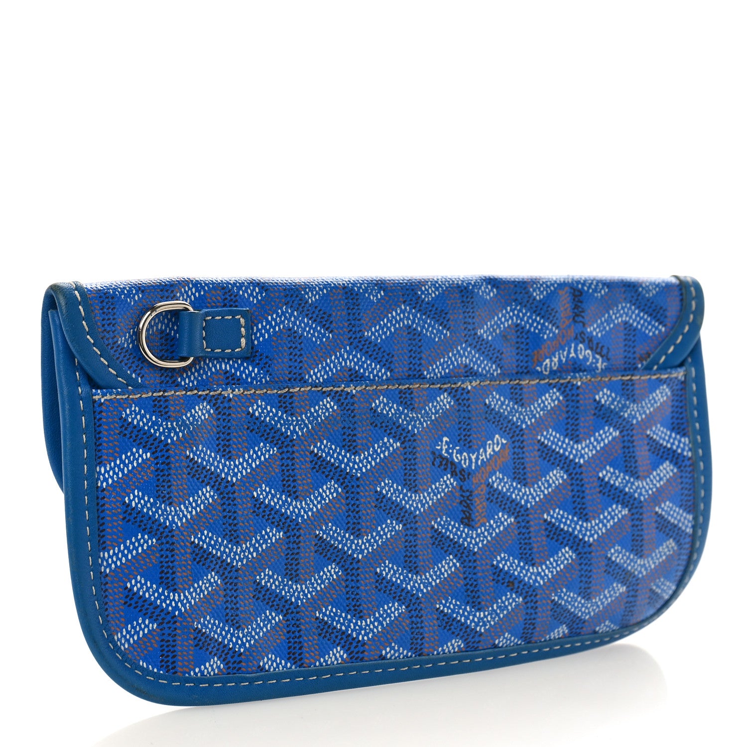 Goyard Goyardine Pouch Sky Blue 3 of 9