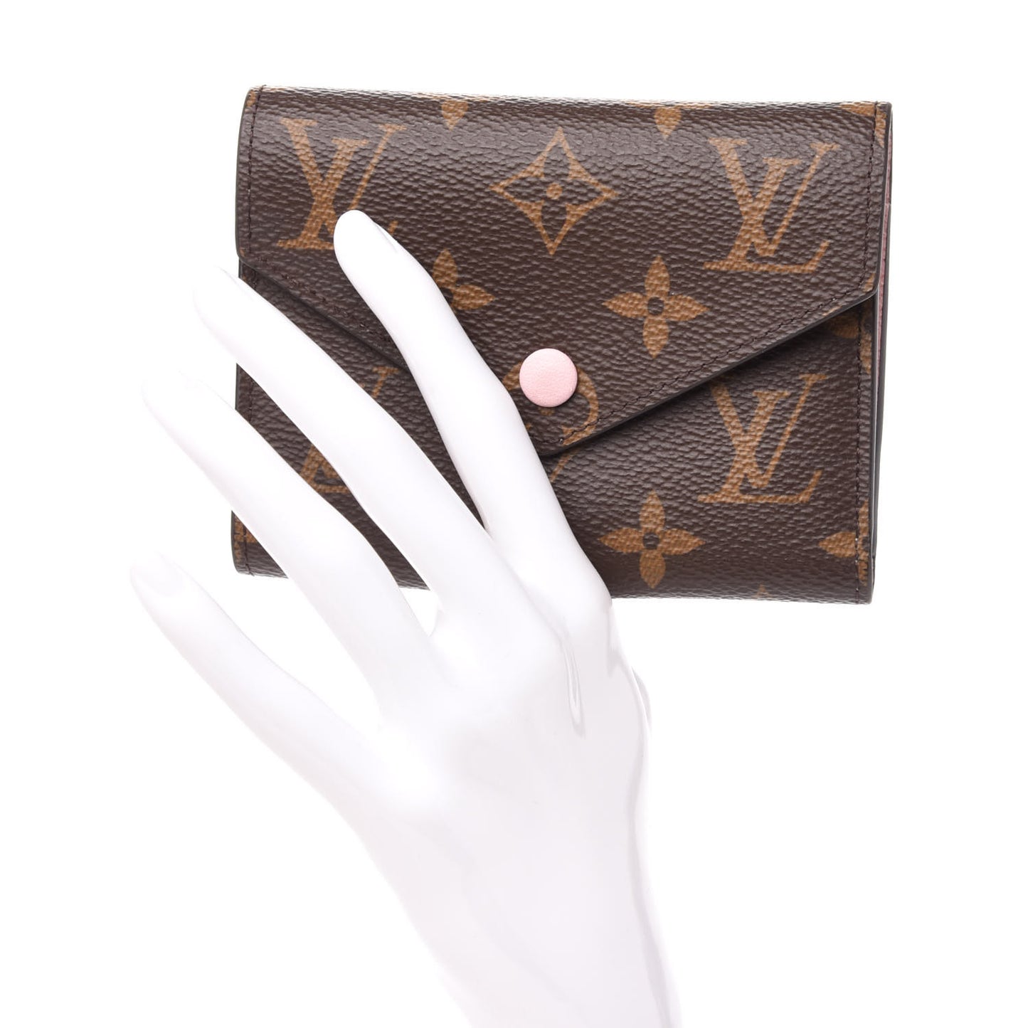 Monogram Victorine Wallet Rose Ballerine