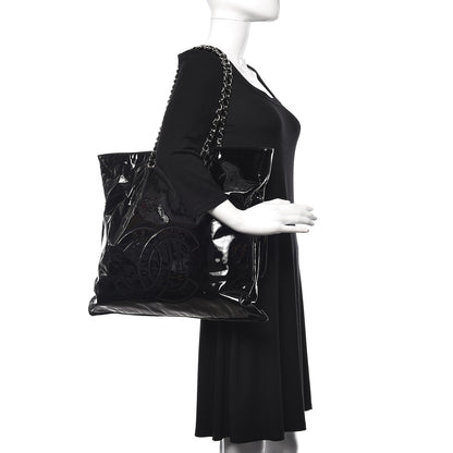 Chanel Patent Bonbons Shopper Tote Black 2 of 11
