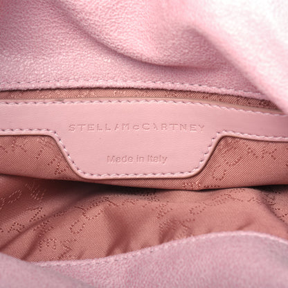 Stella McCartney Shaggy Deer Mini Falabella Fold Over Tote Pink 7 of 12