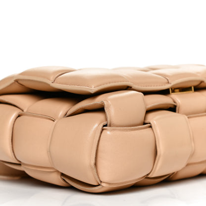 Bottega Veneta Nappa Maxi Intreccio Padded Cassette Crossbody Bag Almond 7 of 8