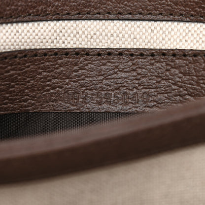Gucci GG Supreme Monogram Textured Dollar Calfskin Blondie Belt Bag 120 48 Beige Ebony New Acero 7 of 9