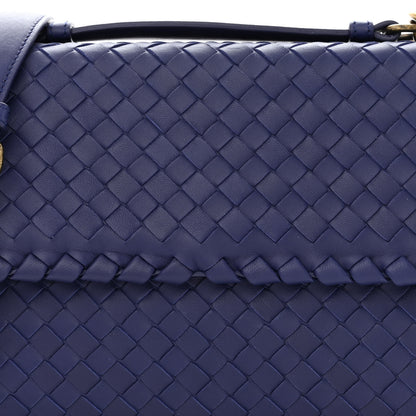 Bottega Veneta Nappa Intrecciato Medium Olimpia Shoulder Bag Atlantic 9 of 11