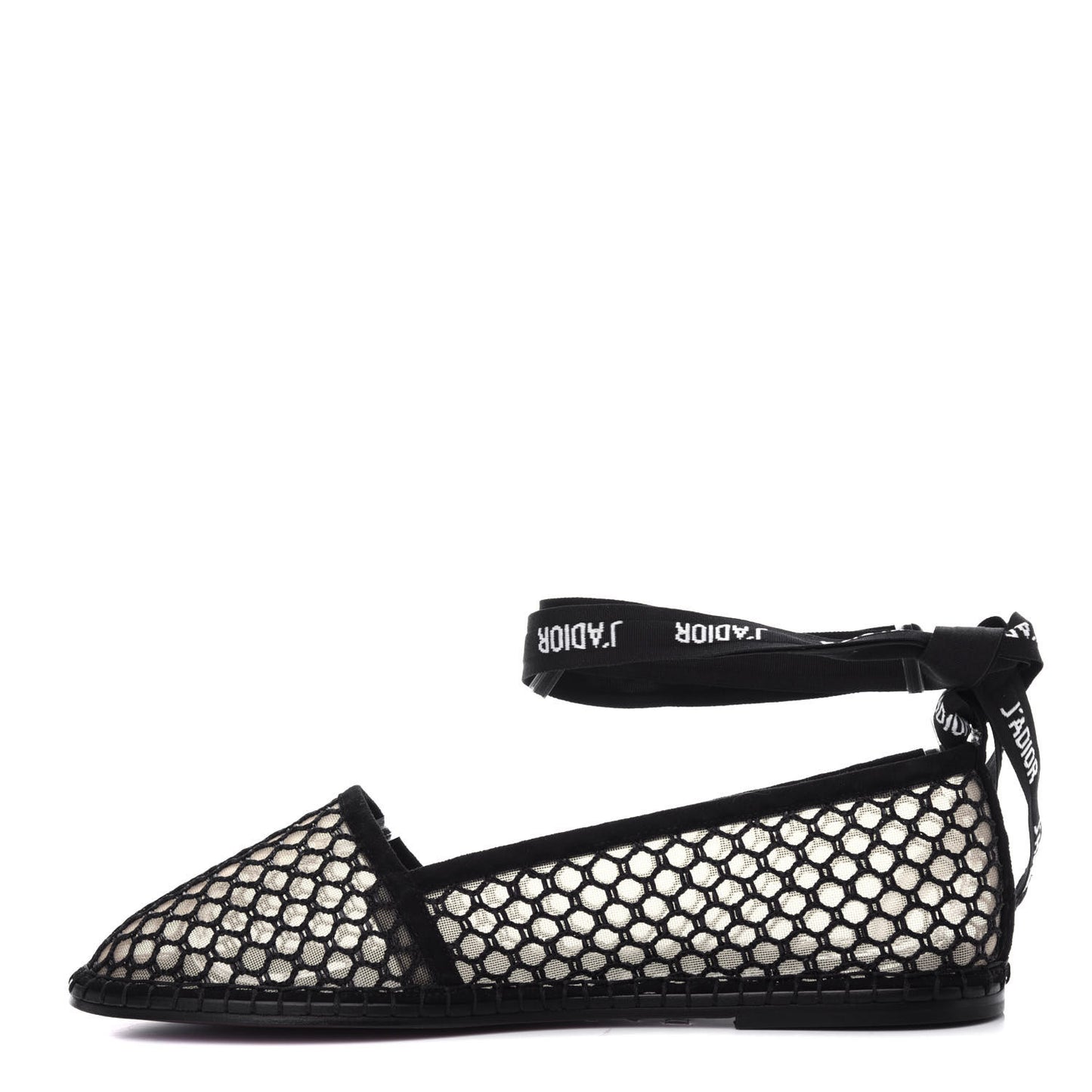 Suede Resille Nicely-D Ballet Flat 37 Black