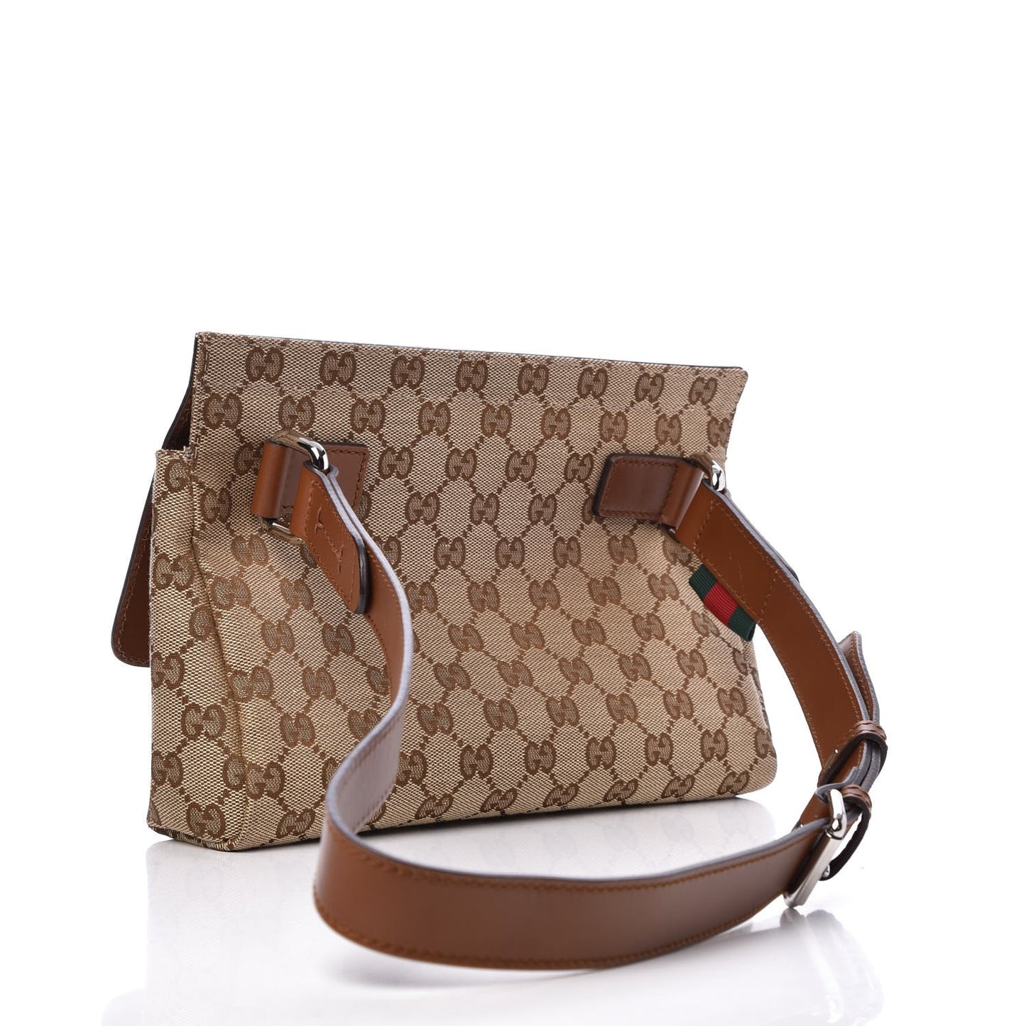 Monogram Belt Bag Brown