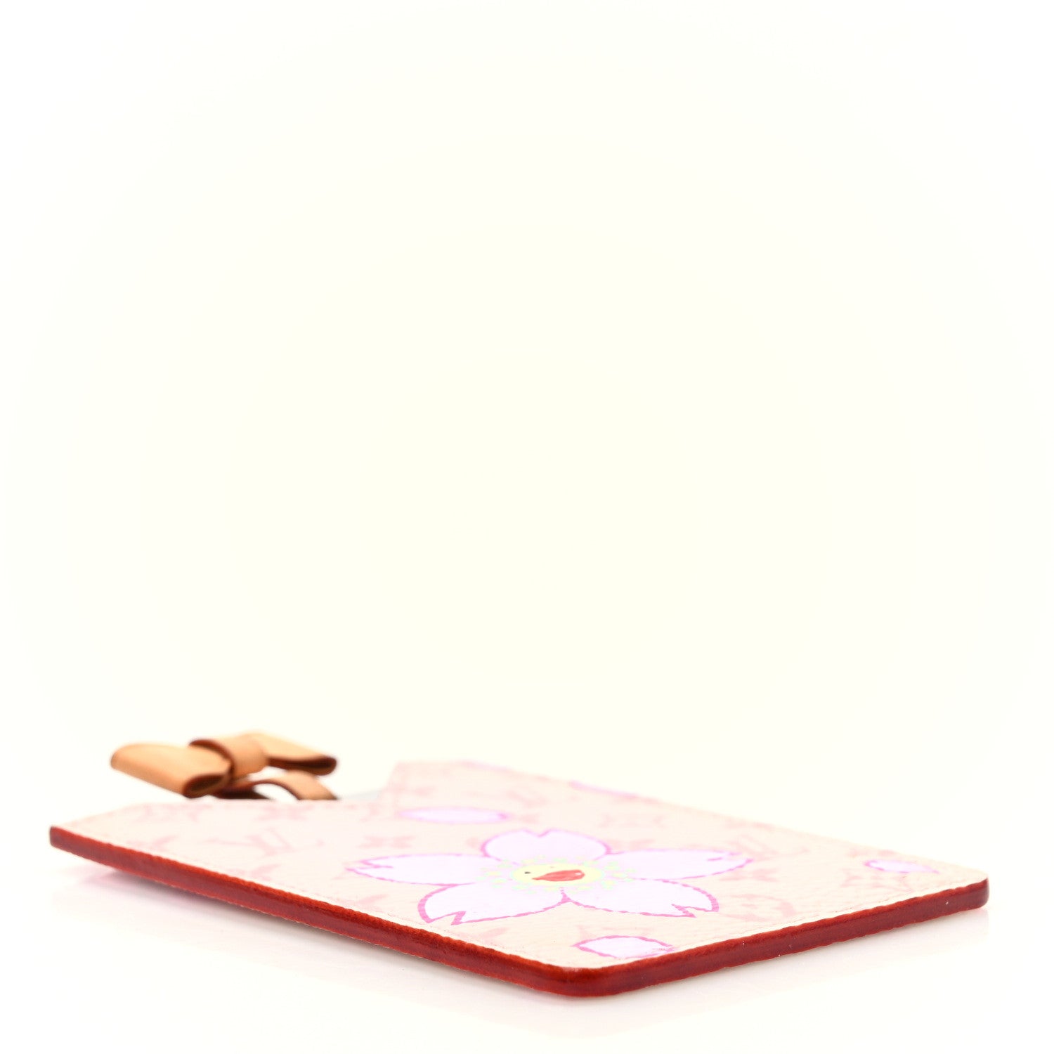 Louis Vuitton Monogram Cherry Blossom Mirror With Case Pink 4 of 7