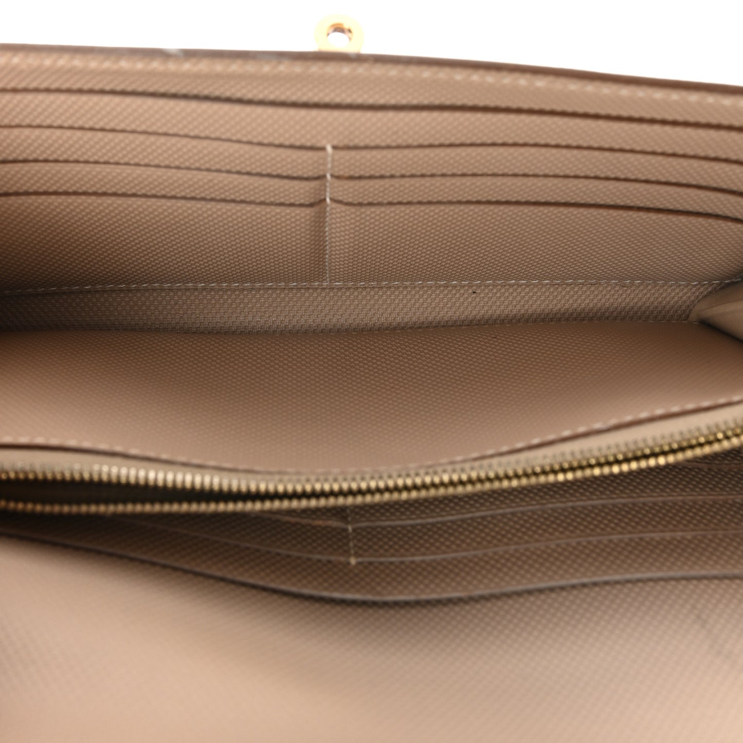 Grain d'H Kelly Longue Wallet Argile