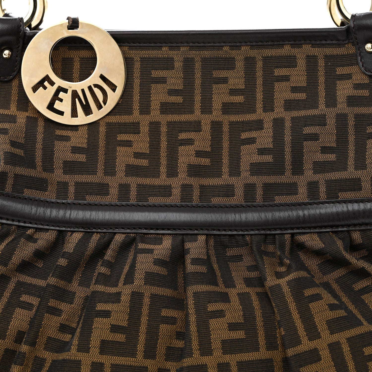 Fendi Zucca Large Chef Tote Tobacco 7 of 9
