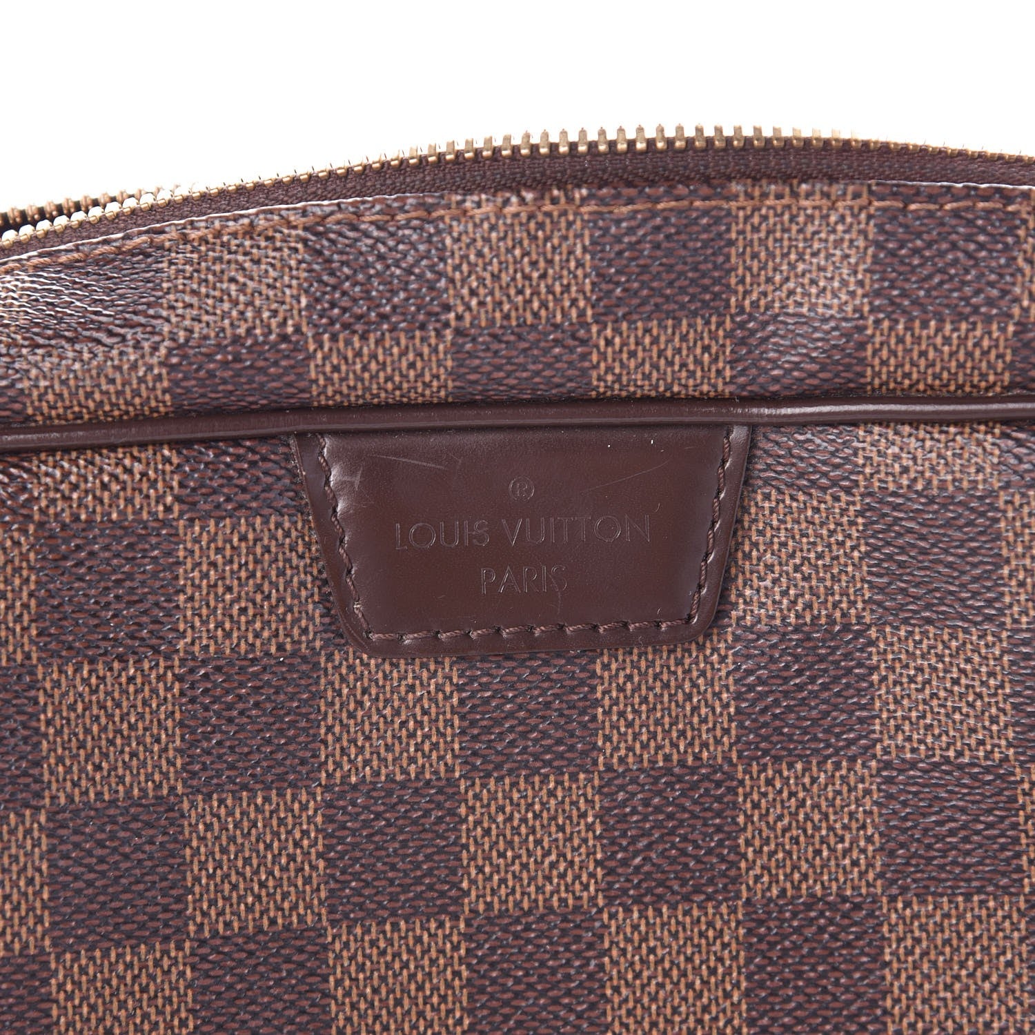 Louis Vuitton Damier Ebene Rivington GM 6 of 9