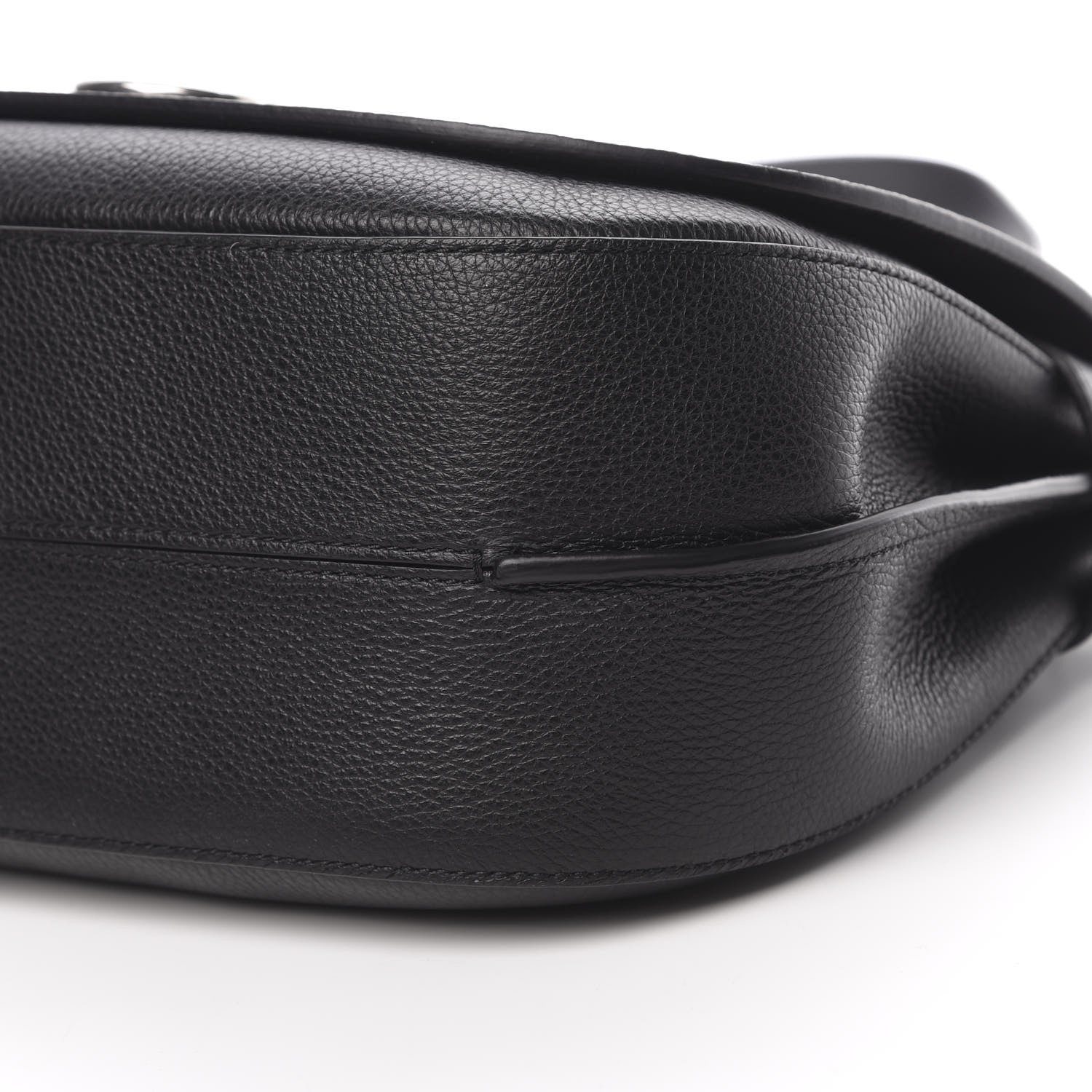 Mulberry Small Classic Grain Calfskin Amberley Satchel Black 9 of 9