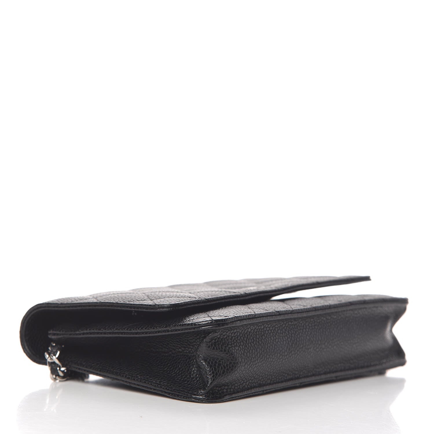 Chanel Caviar Quilted Wallet On Chain WOC Black 4 of 12