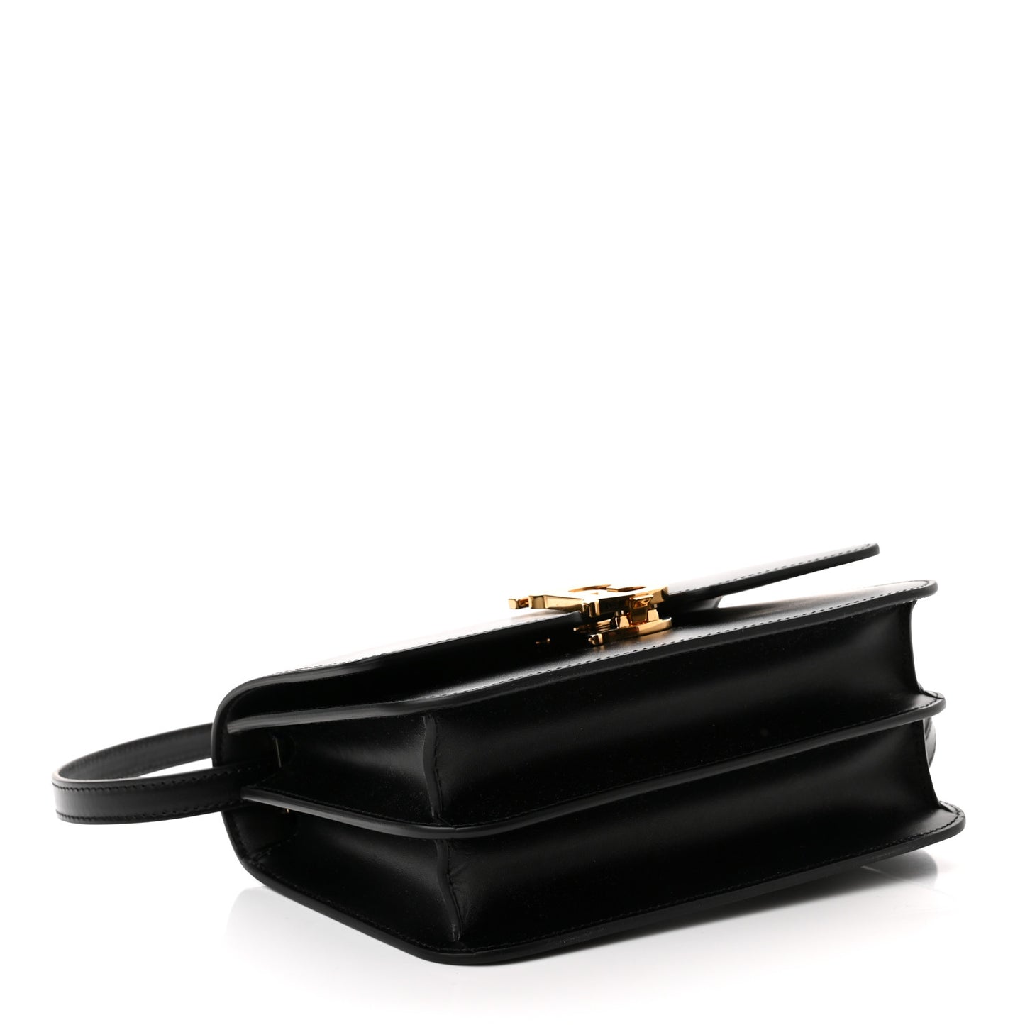 Calfskin Medium TB Bag Black