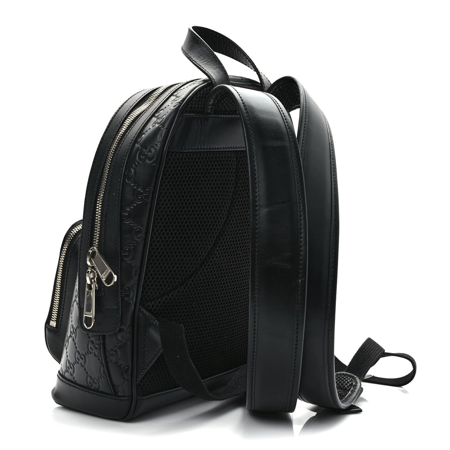 Guccissima Signature Small Day Backpack Black