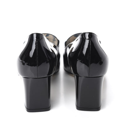 Gucci Vernice GG Victoire 55mm Loafer Pumps 40 Black 5 of 10