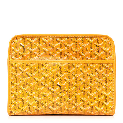 Goyard Goyardine Jouvence Toiletry Pouch Yellow 1 of 8