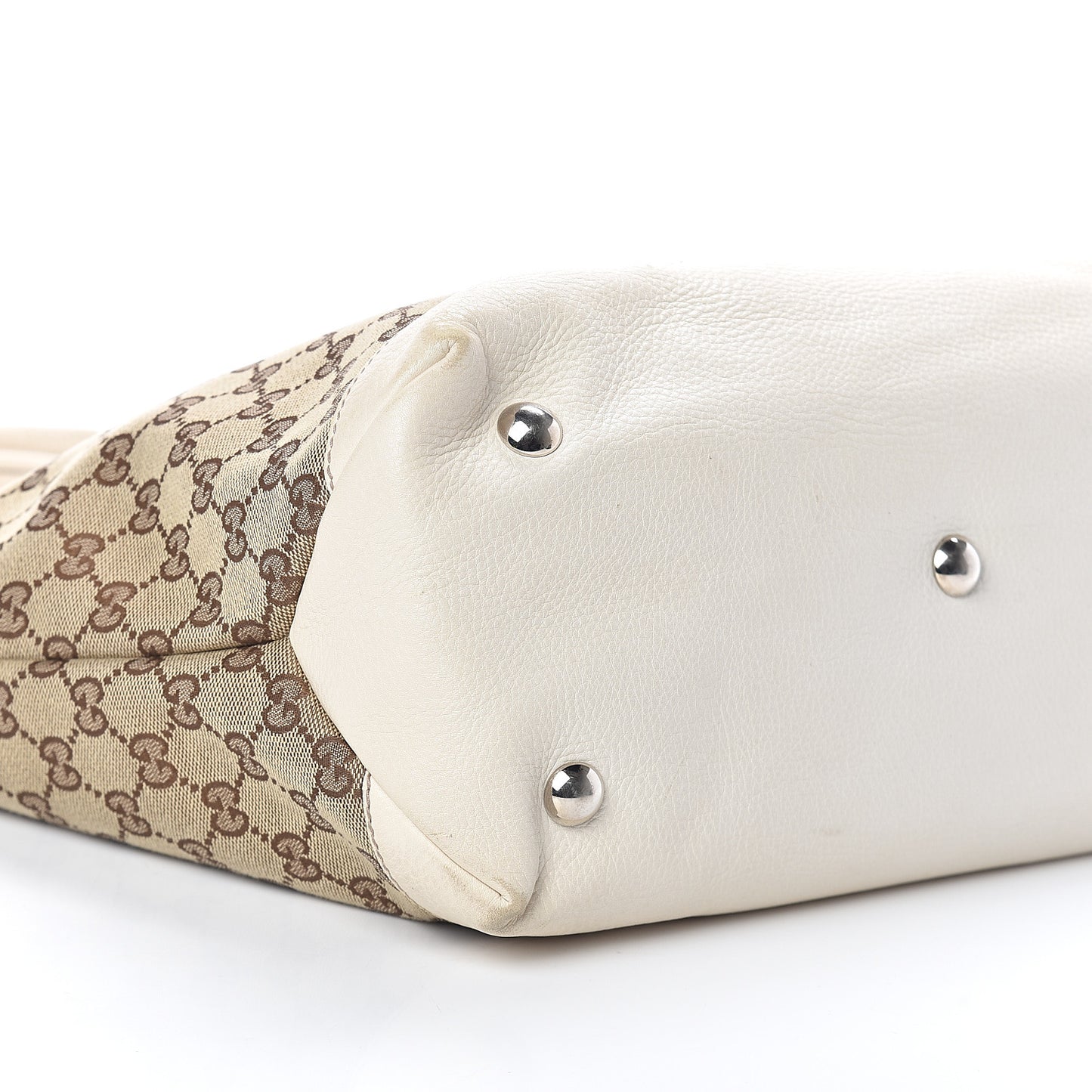 Monogram Web Sunset Tote Off White