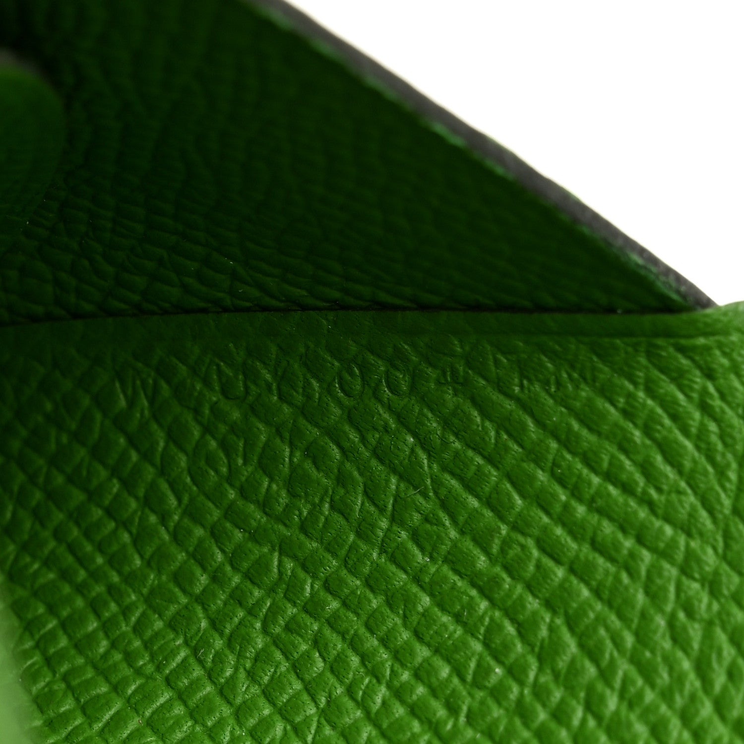 Hermes Epsom Calvi Duo Card Case Vert Yucca 7 of 8