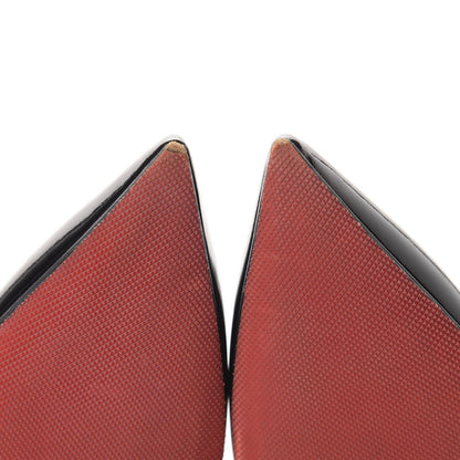Christian Louboutin Patent Pigalle 120 Pumps 37 Black 8 of 13