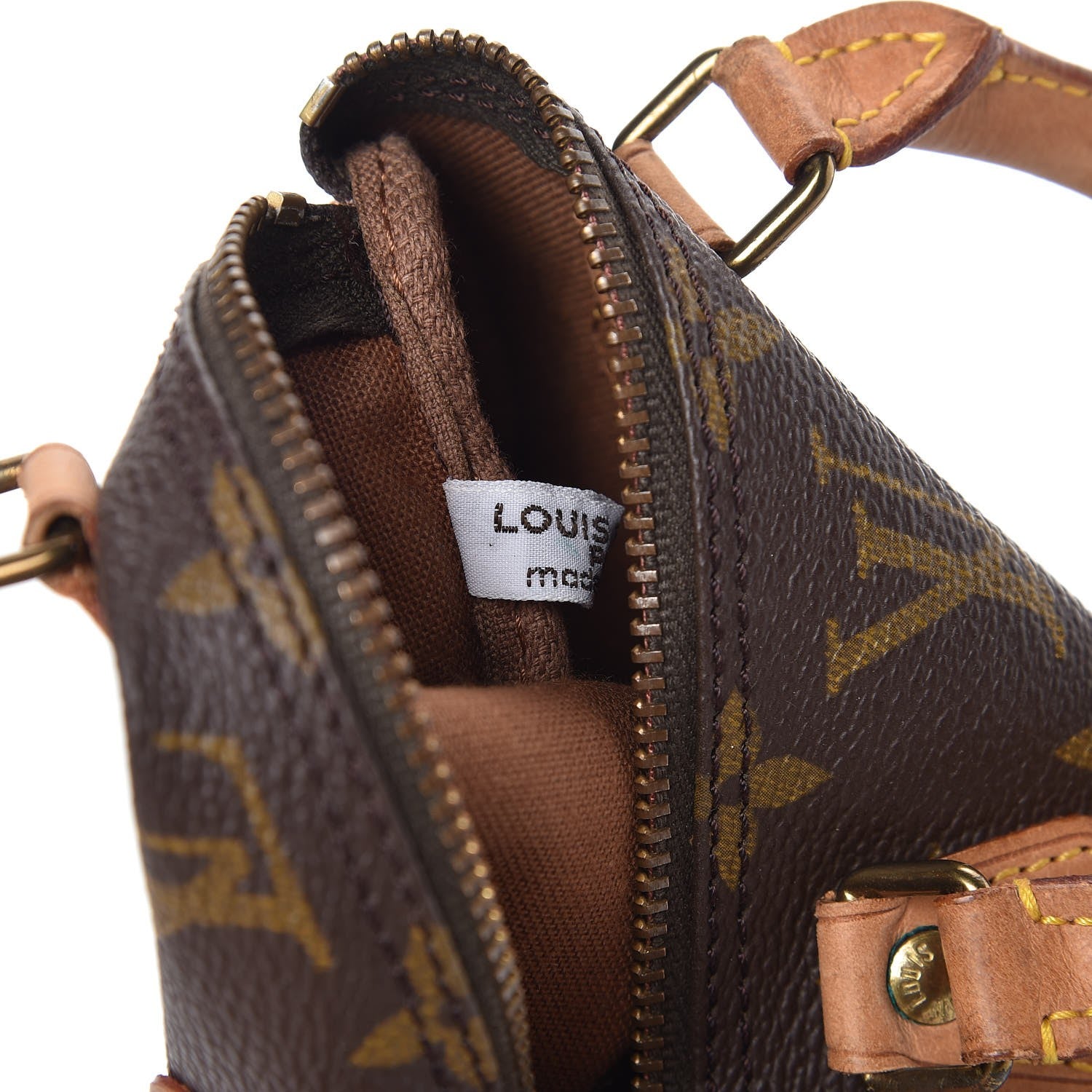 Louis Vuitton Monogram Mini Sac HL Speedy 6 of 9