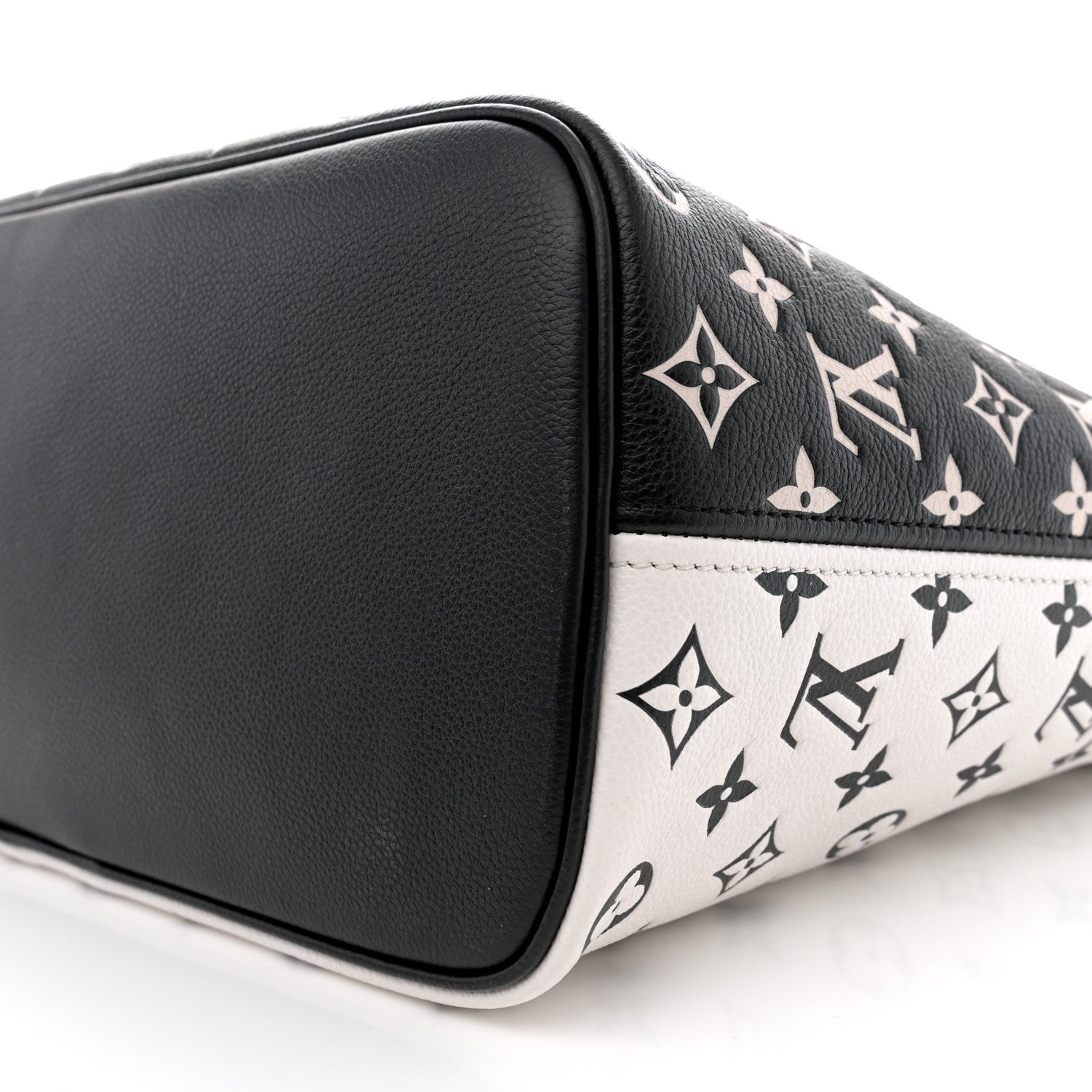 Louis Vuitton Empreinte Spring In The City Neverfull MM Black White Pink 12 of 13