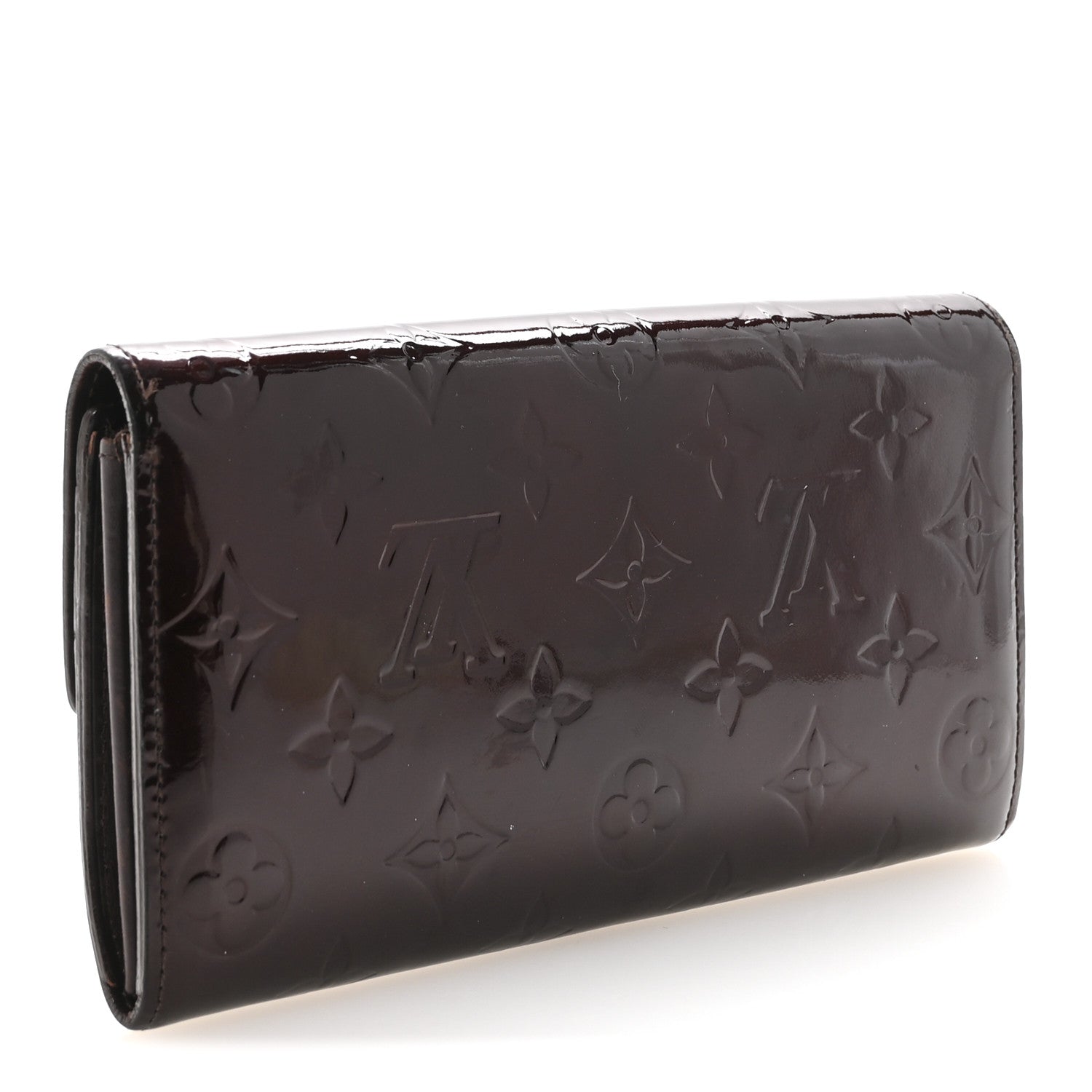 Louis Vuitton Vernis Sarah Wallet Rouge Fauviste 3 of 7