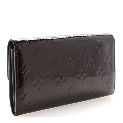Louis Vuitton Vernis Sarah Wallet Rouge Fauviste 3 of 7