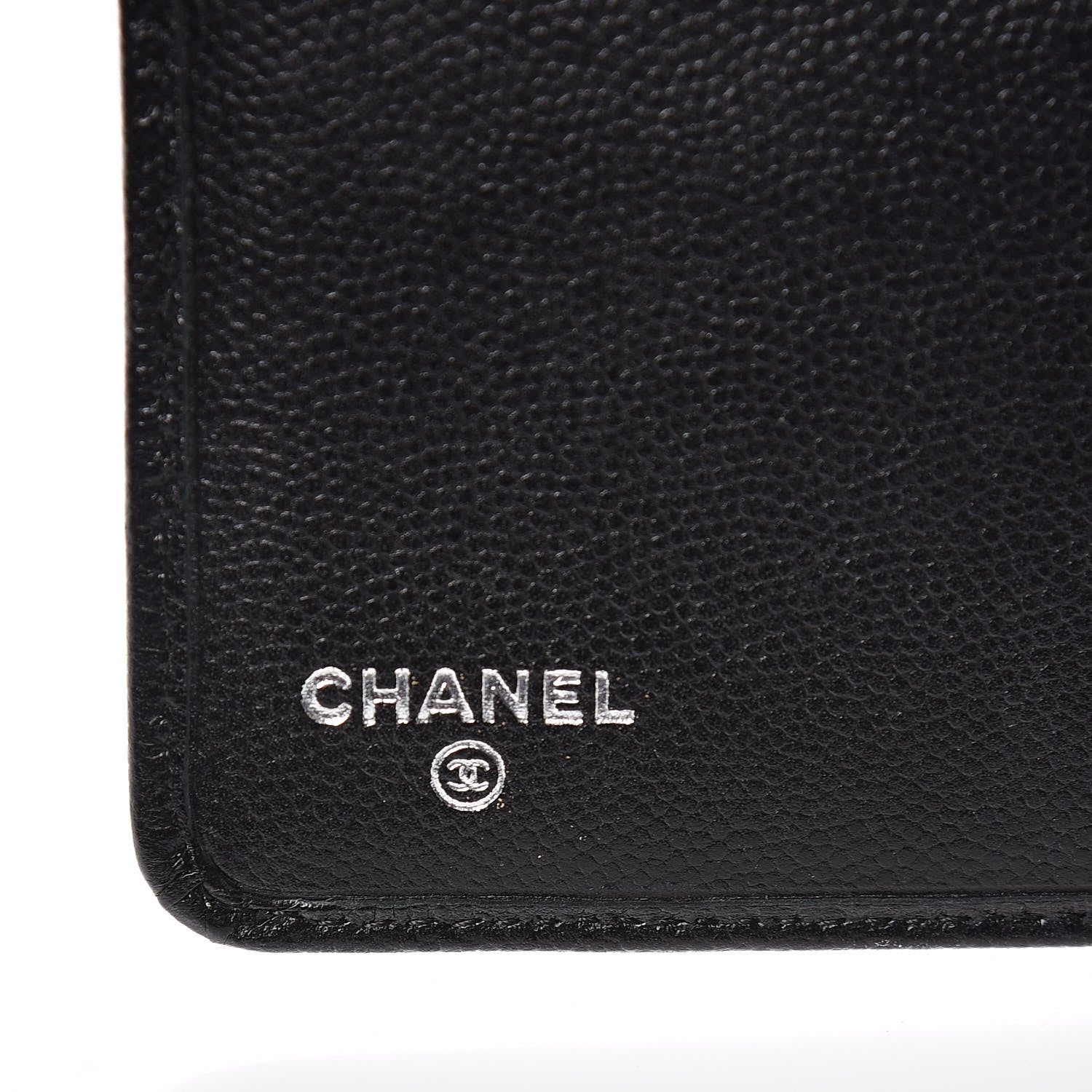 Chanel Caviar Sevruga Large Zip Pocket Wallet Black 7 of 14
