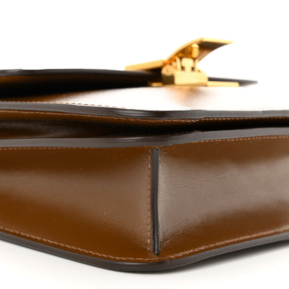 Celine Box Calfskin Teen Classic Box Flap Bag Camel 9 of 11
