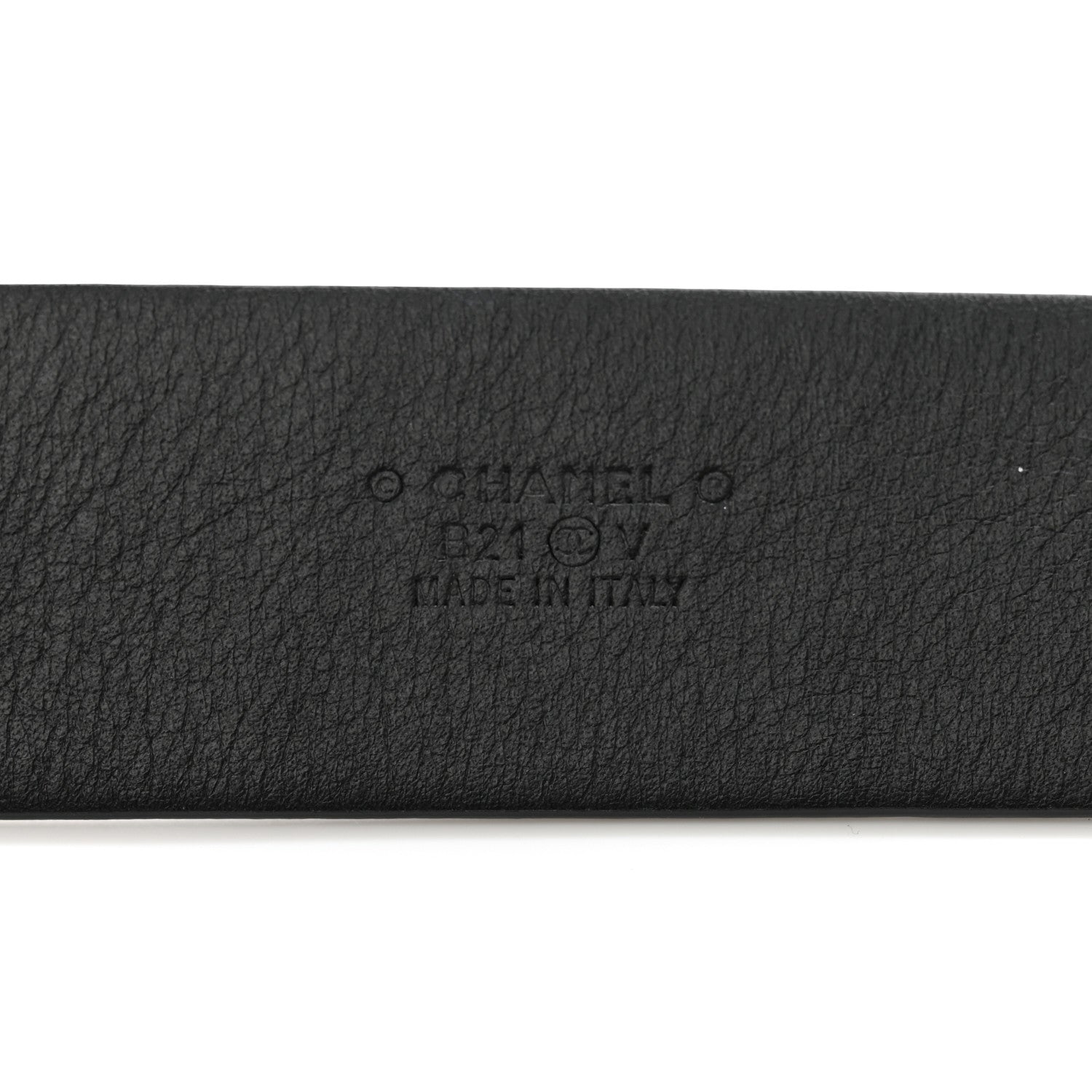 Chanel Lambskin CC Chain Belt 85 34 Black 5 of 8