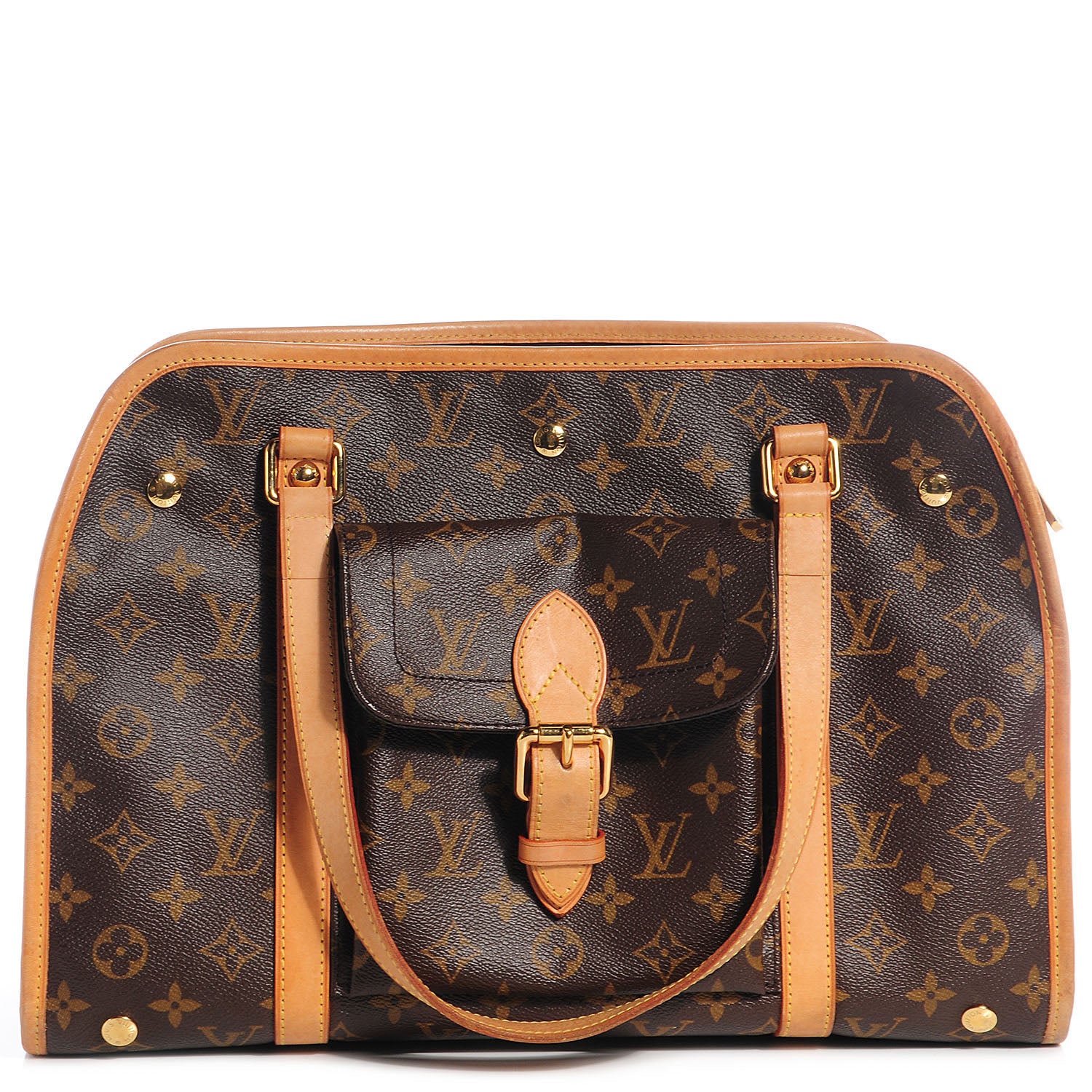 Louis Vuitton Monogram Baxter GM Dog Pet Carrier 1 of 9