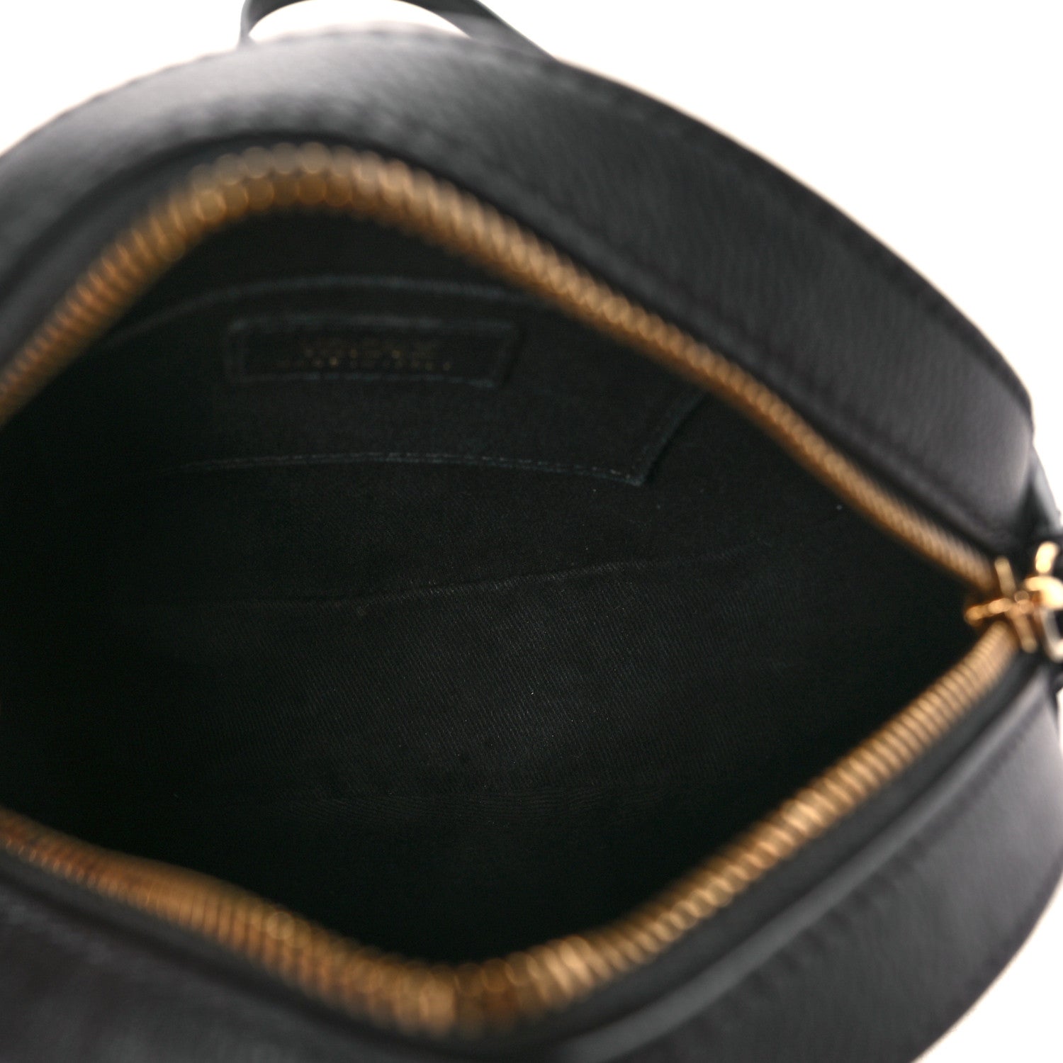 Versace Calfskin La Medusa Round Camera Bag Black 5 of 8