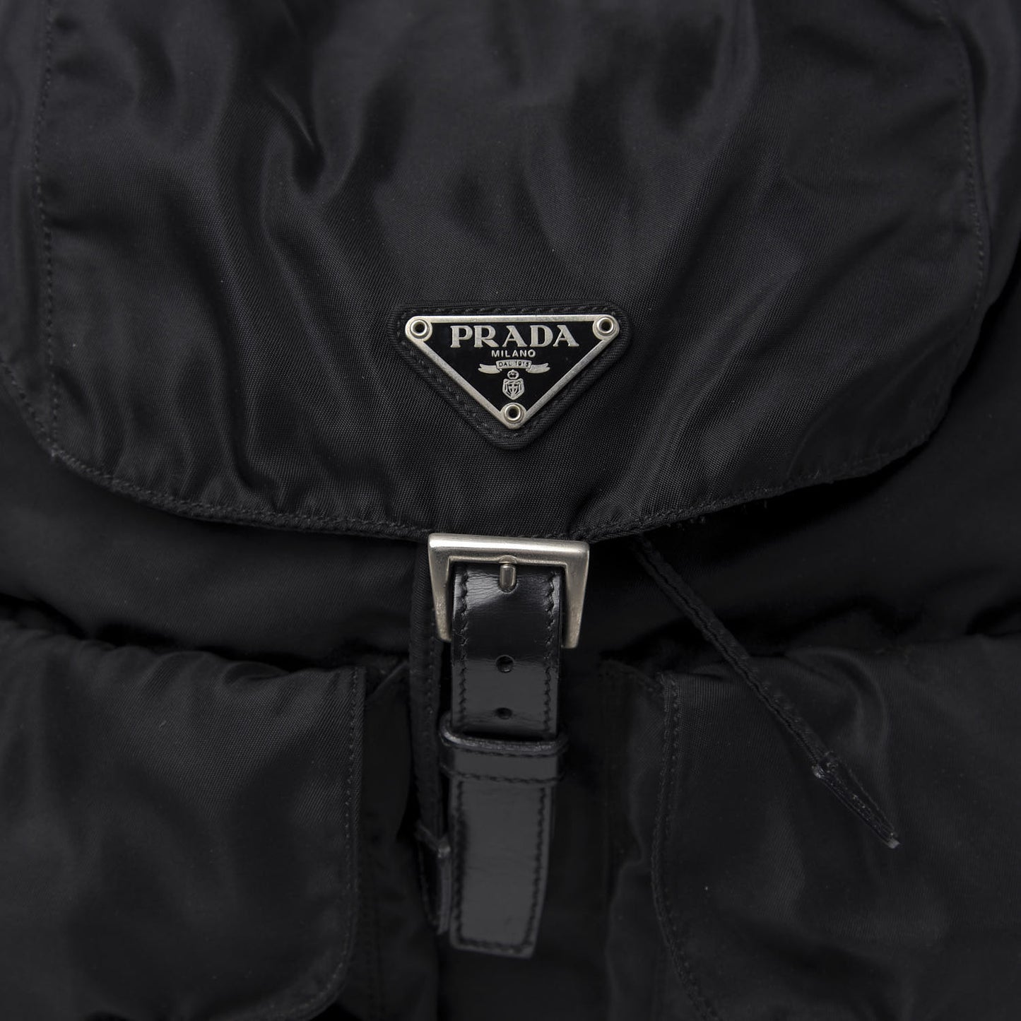 Tessuto Nylon Vela Small Backpack Black