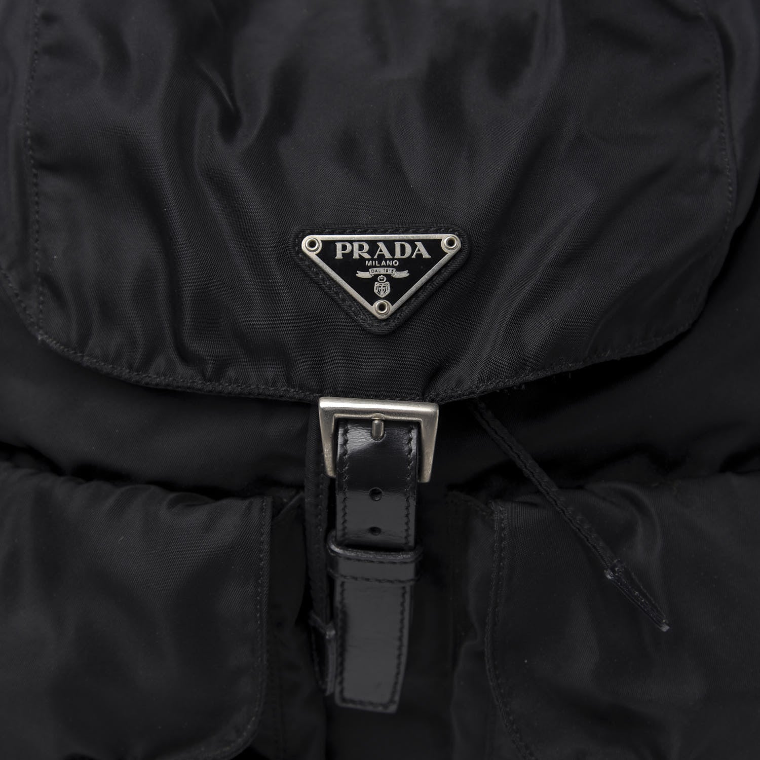 Prada Tessuto Nylon Vela Small Backpack Black 9 of 12