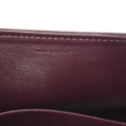 Celine Satinated Calfskin Medium Crecy Bag Burgundy 7 of 10