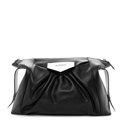 Givenchy Calfskin Antigona Large Soft Clutch Black White 1 of 9