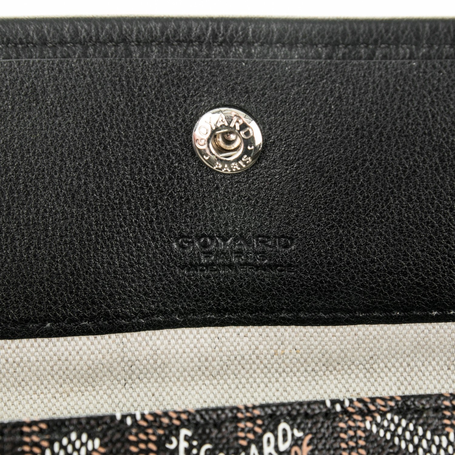 Goyard Goyardine Pouch Black 6 of 6