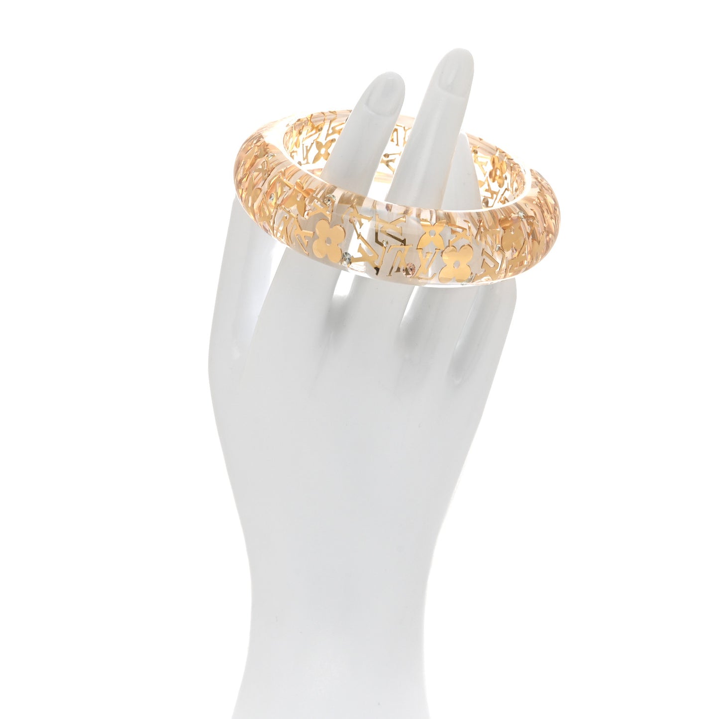 Resin Swarovski Medium Inclusion Bracelet GM Transparent