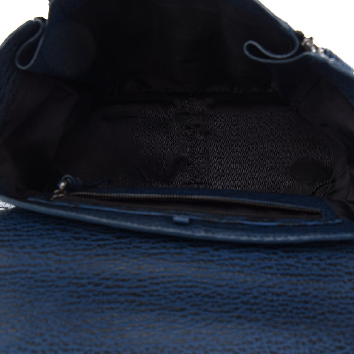 3.1 Phillip Lim Textured Calfskin Medium Pashli Satchel Lapis 5 of 10
