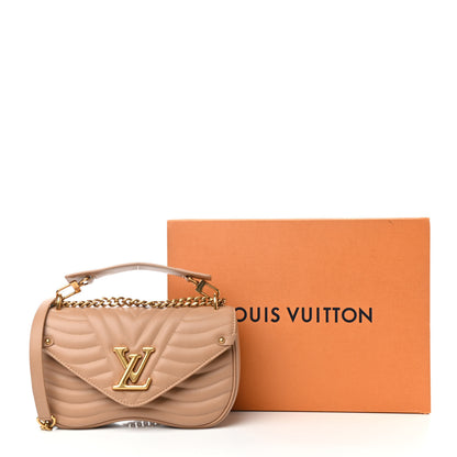 Louis Vuitton Calfskin New Wave Chain MM Noisette 11 of 11