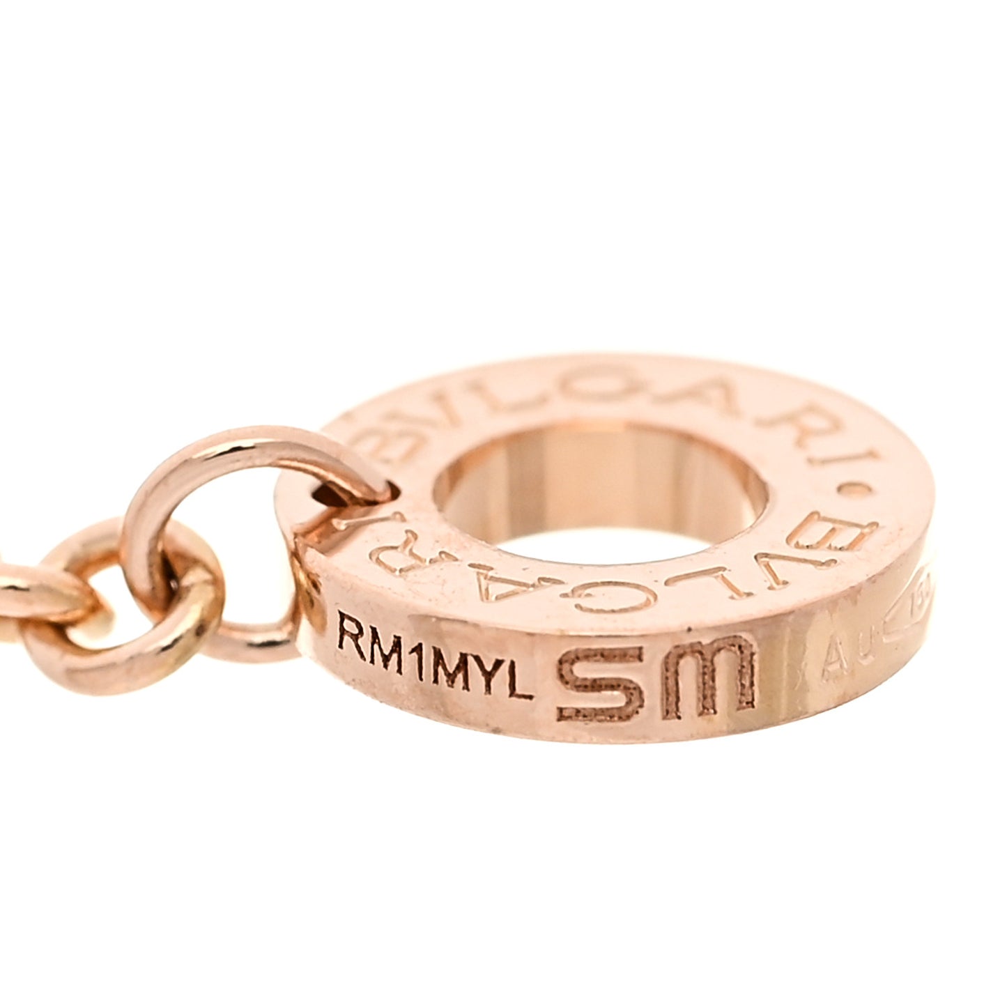 18K Rose Gold Diamond B.Zero1 Bracelet SM