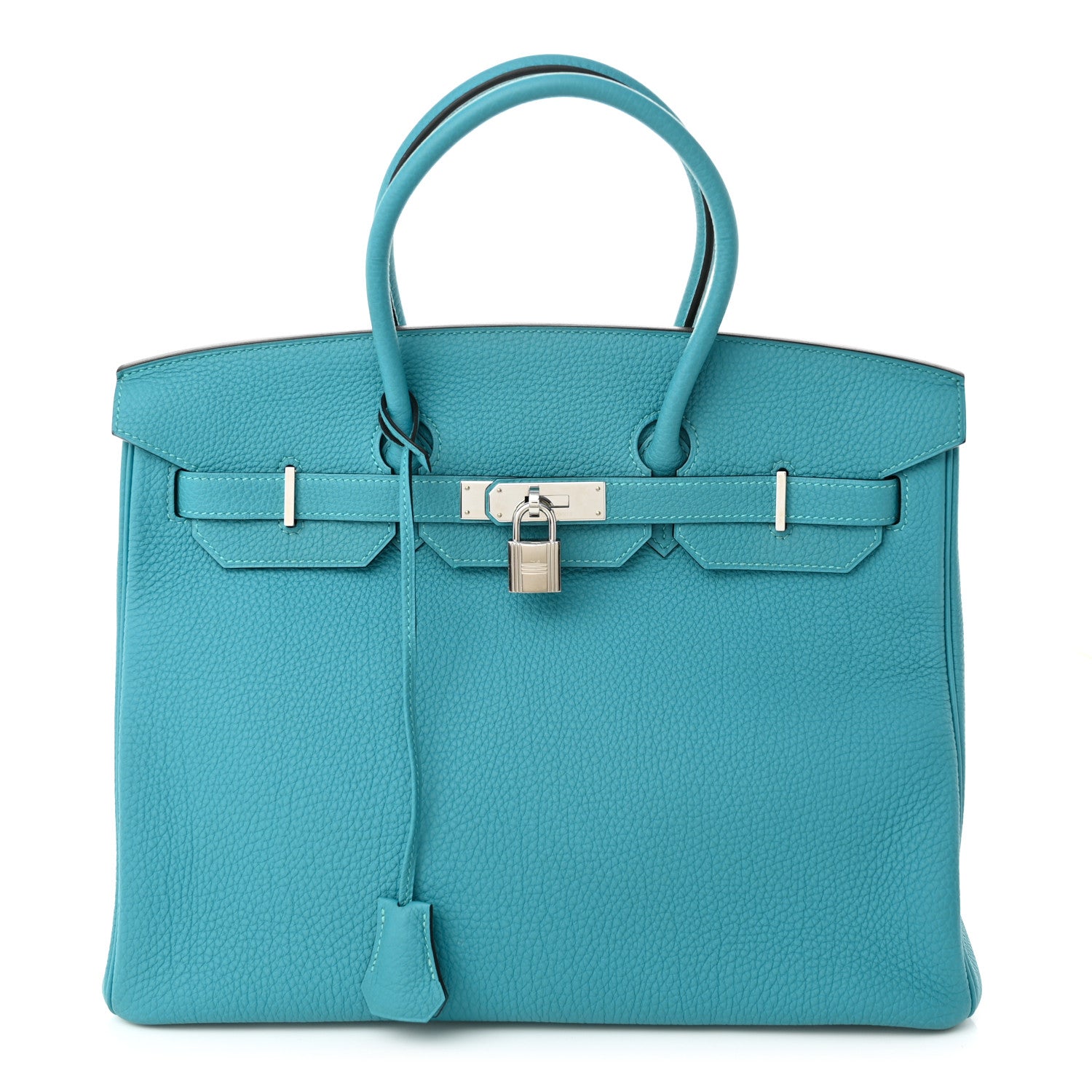Hermes Togo Birkin 35 Turquoise 1 of 9