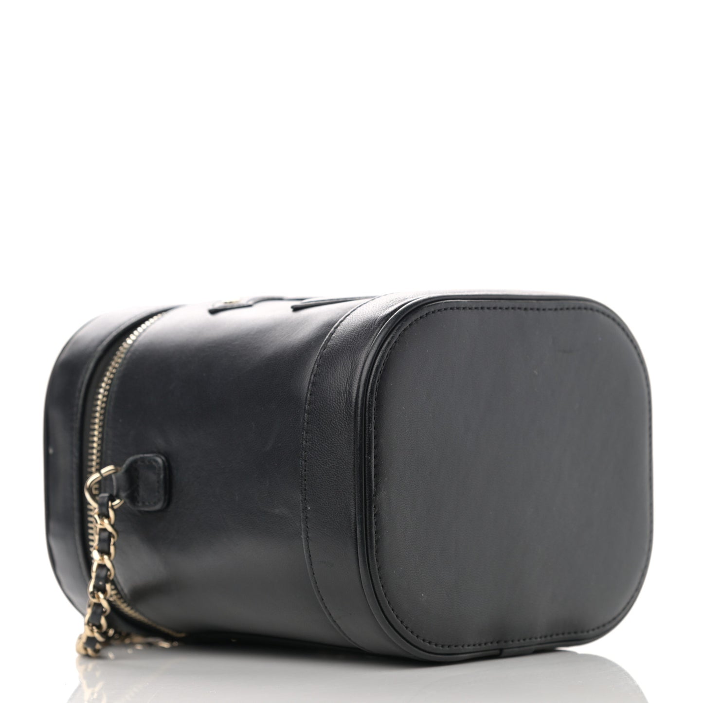 Lambskin Timeless Vanity Cosmetic Case Black
