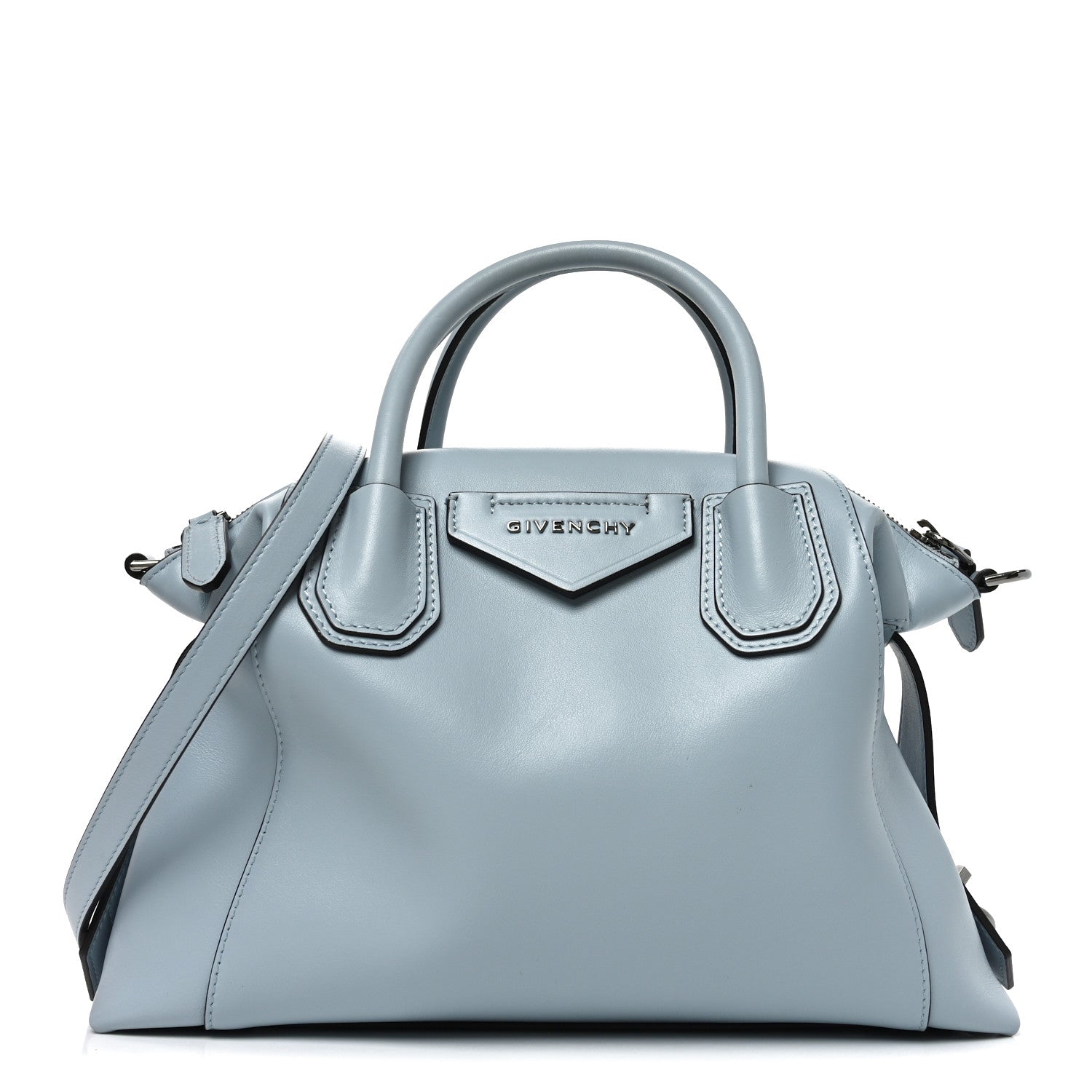 Givenchy Calfskin Small Soft Antigona Ice Blue 1 of 9