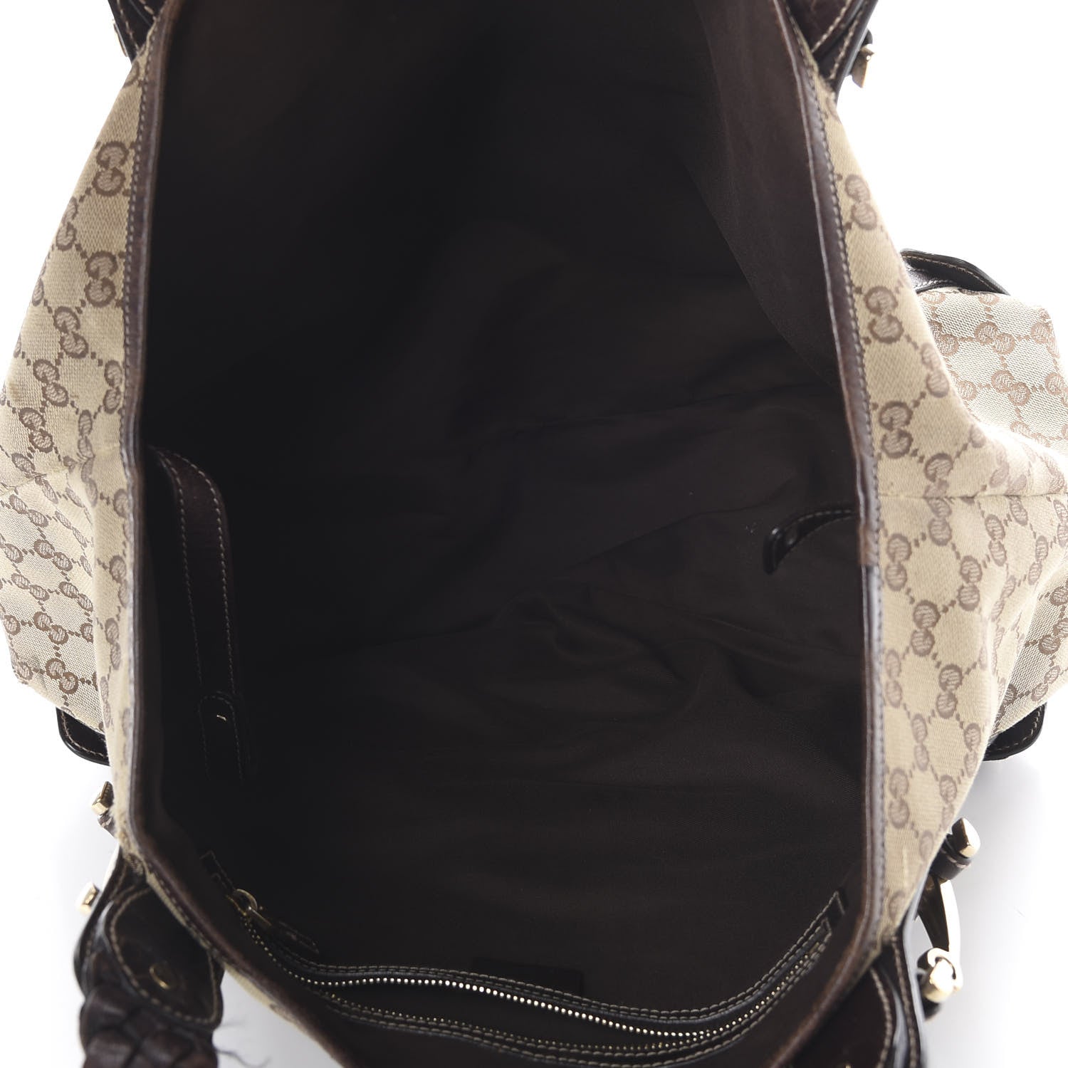 Gucci Monogram Medium Pelham Shoulder Bag Dark Brown 4 of 13