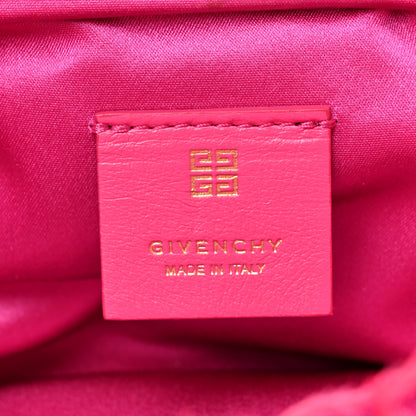 Givenchy Ostrich Feather Mini Kenny Shoulder Bag Pink 6 of 11